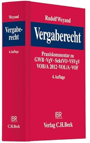 Seller image for Vergaberecht for sale by moluna