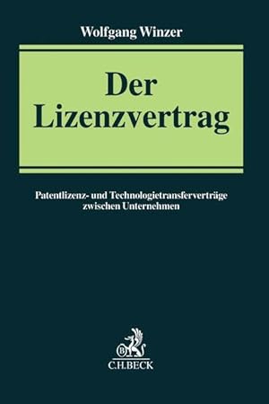 Seller image for Der Lizenzvertrag for sale by moluna