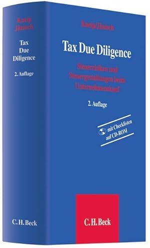 Immagine del venditore per Tax Due Diligence venduto da moluna