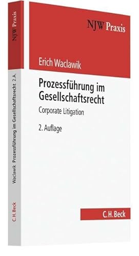 Immagine del venditore per Prozessfhrung im Gesellschaftsrecht venduto da moluna