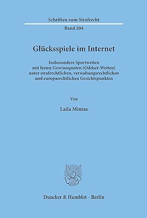 Seller image for Glcksspiele im Internet for sale by moluna