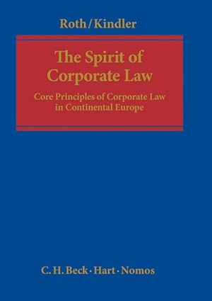 Bild des Verkufers fr The Spirit of Corporate Law zum Verkauf von moluna