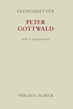 Seller image for Festschrift fr Peter Gottwald zum 70. Geburtstag for sale by moluna