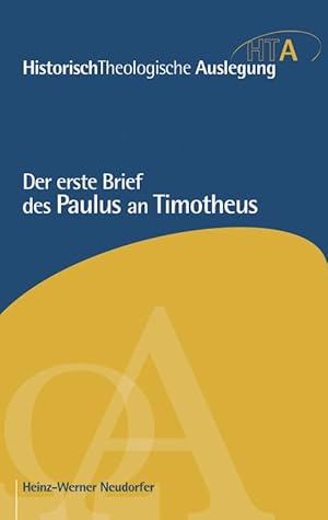 Seller image for Der erste Brief des Paulus an Timotheus for sale by moluna
