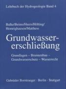 Bild des Verkufers fr Lehrbuch der Hydrogeologie 4. Grundwassererschliessung zum Verkauf von moluna