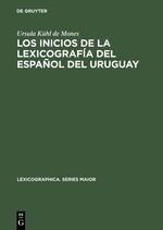 Immagine del venditore per Los inicios de la lexicografa del espaol del Uruguay venduto da moluna