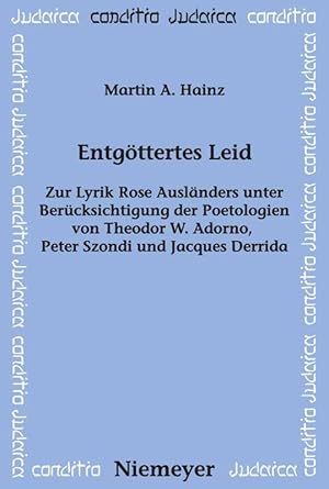 Bild des Verk�ufers f�r Entgoettertes Leid zum Verkauf von moluna