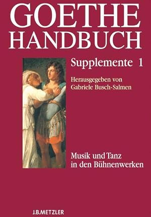 Seller image for Goethe-Handbuch. Supplemente Band 1 for sale by moluna