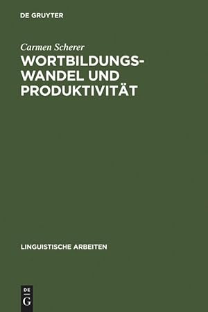 Seller image for Wortbildungswandel und Produktivitaet for sale by moluna