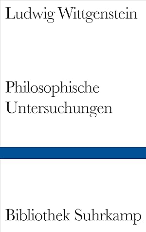 Bild des Verkufers fr Philosophische Untersuchungen zum Verkauf von moluna