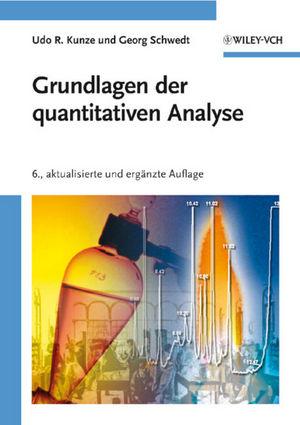 Seller image for Grundlagen der quantitativen Analyse for sale by moluna