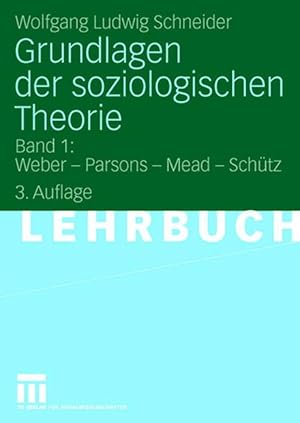Seller image for Grundlagen der soziologischen Theorie 1 for sale by moluna