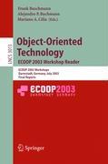 Image du vendeur pour Object-Oriented Technology. ECOOP 2003 Workshop Reader mis en vente par moluna