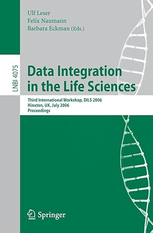 Bild des Verkufers fr Data Integration in the Life Sciences zum Verkauf von moluna