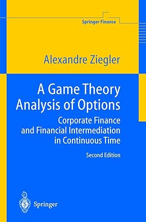 Imagen del vendedor de A Game Theory Analysis of Options a la venta por moluna