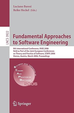 Bild des Verkufers fr Fundamental Approaches to Software Engineering zum Verkauf von moluna