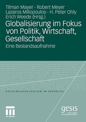 Image du vendeur pour Globalisierung im Fokus von Politik, Wirtschaft, Gesellschaft mis en vente par moluna