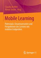 Seller image for Mobile Learning for sale by moluna