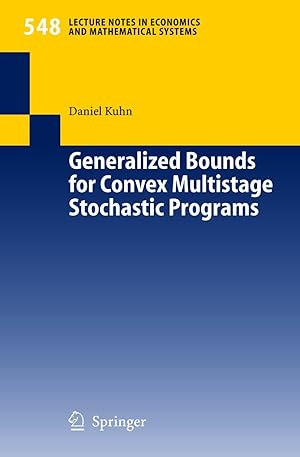 Bild des Verkufers fr Generalized Bounds for Convex Multistage Stochastic Programs zum Verkauf von moluna