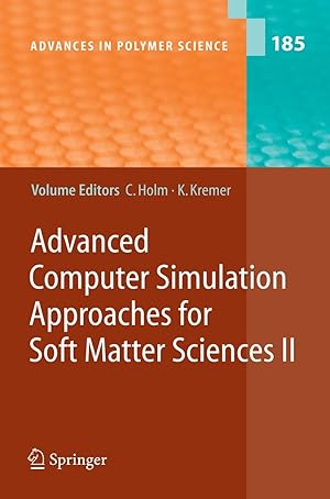 Imagen del vendedor de Advanced Computer Simulation Approaches for Soft Matter Sciences II a la venta por moluna