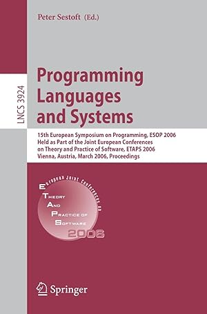 Bild des Verkufers fr Programming Languages and Systems zum Verkauf von moluna