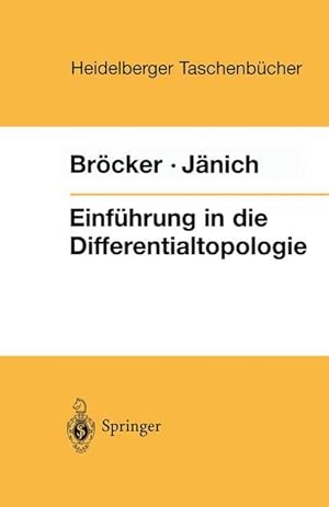 Bild des Verkufers fr Einfhrung in die Differentialtopologie zum Verkauf von moluna