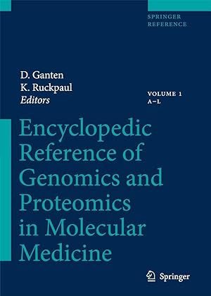 Bild des Verkufers fr Encyclopedic Reference of Genomics and Proteomics in Molecular Medicine zum Verkauf von moluna