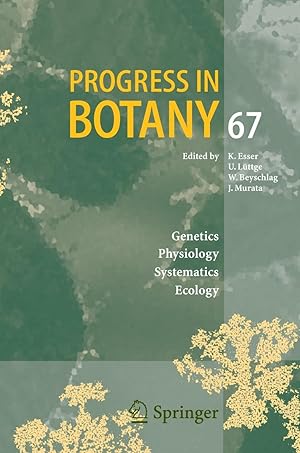 Bild des Verkufers fr Progress in Botany zum Verkauf von moluna