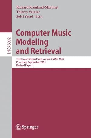 Imagen del vendedor de Computer Music Modeling and Retrieval a la venta por moluna