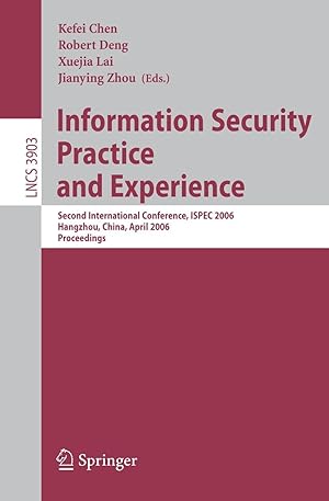 Imagen del vendedor de Information Security Practice and Experience a la venta por moluna