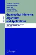 Seller image for Grammatical Inference: Algorithms and Applications for sale by moluna