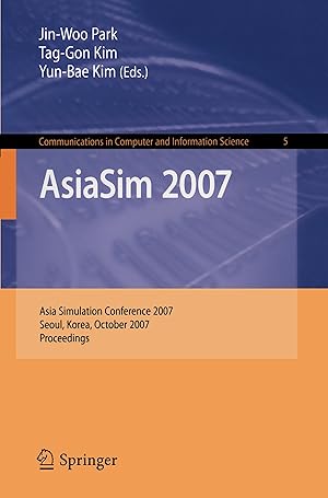Immagine del venditore per AsiaSim 2007 venduto da moluna