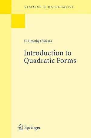 Seller image for Introduction to Quadratic Forms for sale by moluna