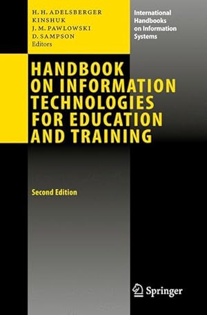 Seller image for Handbook on Information Technologies for Education and Training for sale by moluna