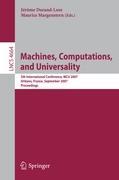 Seller image for Machines, Computations, and Universality for sale by moluna