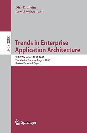 Bild des Verkufers fr Trends in Enterprise Application Architecture zum Verkauf von moluna