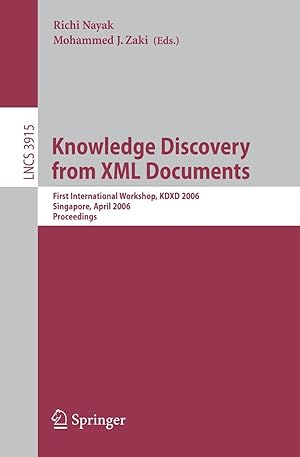 Seller image for Knowledge Discovery from XML Documents for sale by moluna