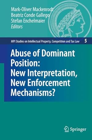 Seller image for Abuse of Dominant Position: New Interpretation, New Enforcement Mechanisms? for sale by moluna