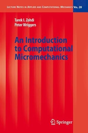 Imagen del vendedor de An Introduction to Computational Micromechanics a la venta por moluna