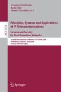 Immagine del venditore per Principles, Systems and Applications of IP Telecommunications. Services and Security for Next Generation Networks venduto da moluna