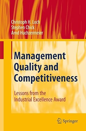 Image du vendeur pour Management Quality and Competitiveness mis en vente par moluna