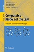 Imagen del vendedor de Computable Models of the Law a la venta por moluna