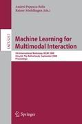Seller image for Machine Learning for Multimodal Interaction for sale by moluna
