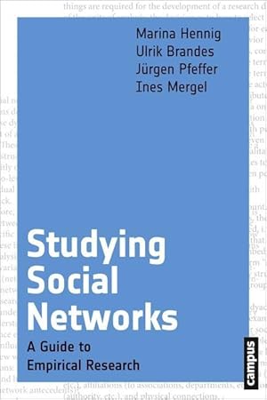 Bild des Verkufers fr Studying Social Networks zum Verkauf von moluna