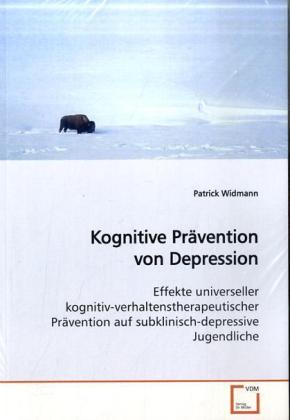 Imagen del vendedor de Kognitive Praevention von Depression a la venta por moluna