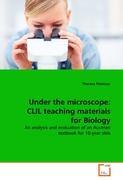 Imagen del vendedor de Under the microscope: CLIL teaching materials for Biology a la venta por moluna