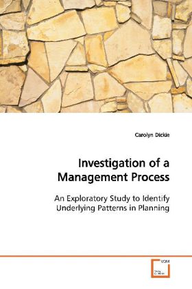 Seller image for Investigation of a Management Process for sale by moluna
