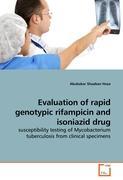 Imagen del vendedor de Evaluation of rapid genotypic rifampicin and isoniazid drug a la venta por moluna