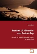 Bild des Verkufers fr Transfer of Ministries and Partnership zum Verkauf von moluna