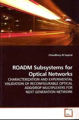 Imagen del vendedor de ROADM Subsystems for Optical Networks a la venta por moluna